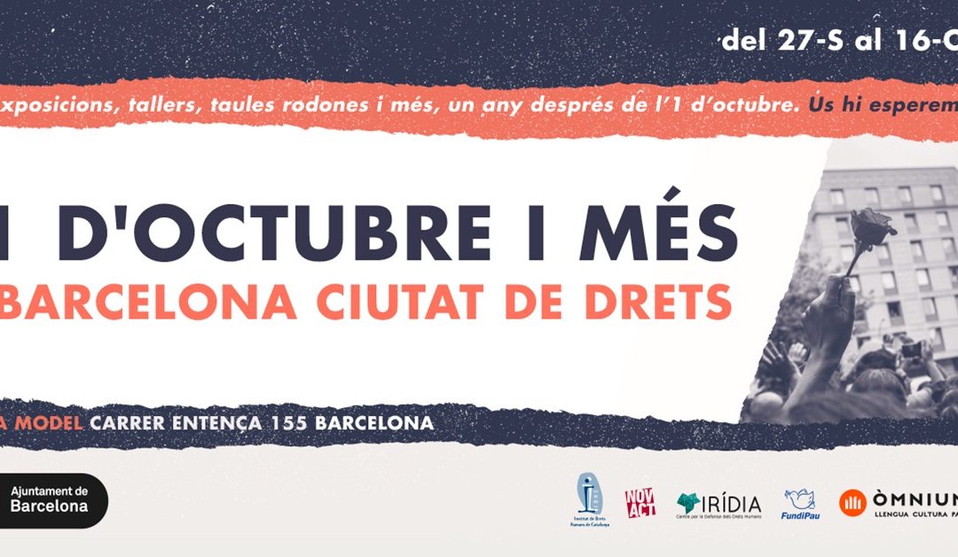 1 d’octubre i MÉS. BCN Ciutat de Drets