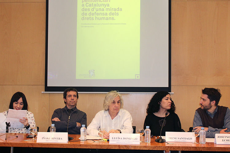 La Coordinadora para la Prevención y Denuncia de la Tortura presenta un informe sobre aislamiento en las cárceles catalanas