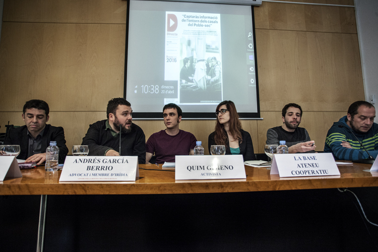 Irídia presenta una querella per coaccions a un activista #EstatInfiltrat