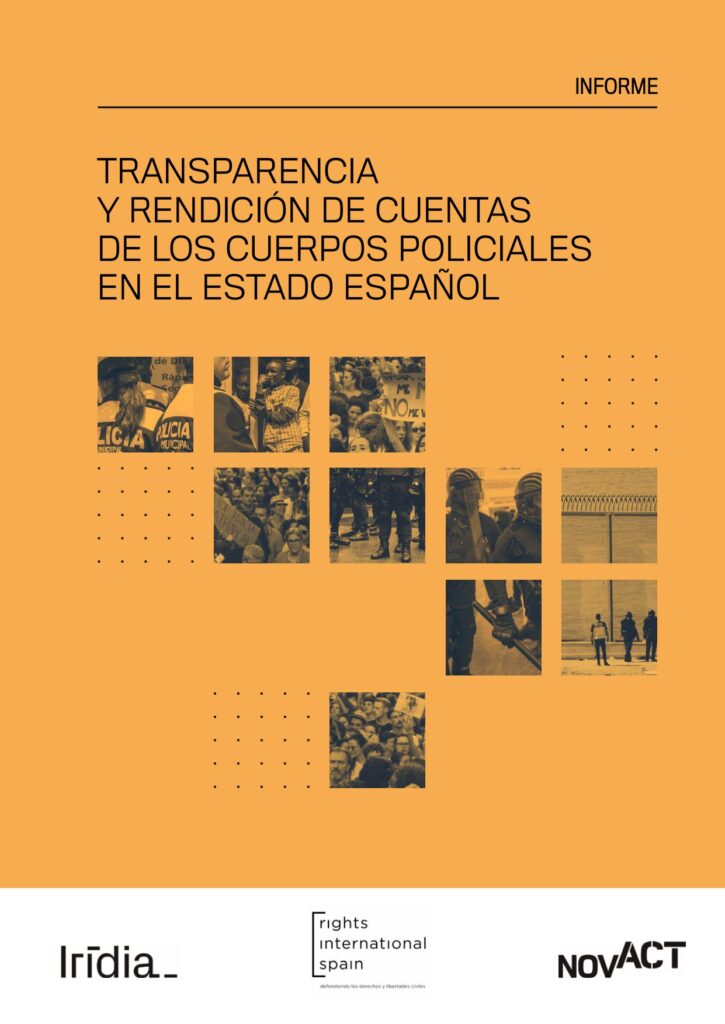 Transparency and accountability of police forces in Spain
