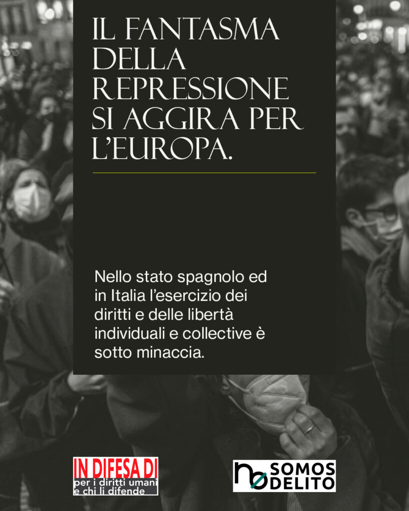 MANIFESTO | The specter of repression is haunting Europe