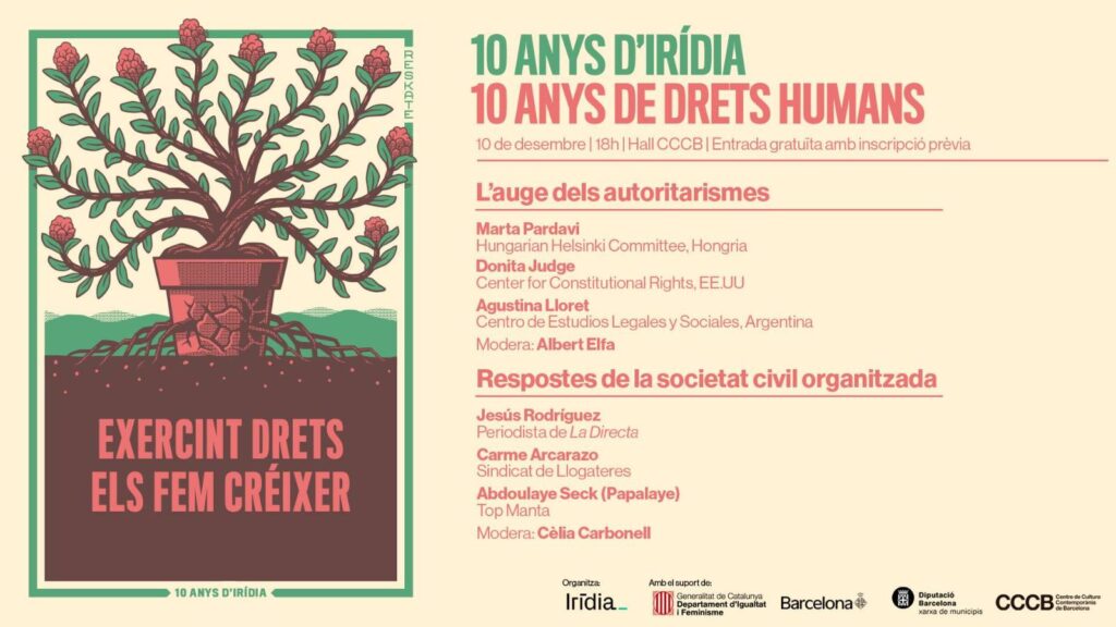 Cartell aniversari amb logos