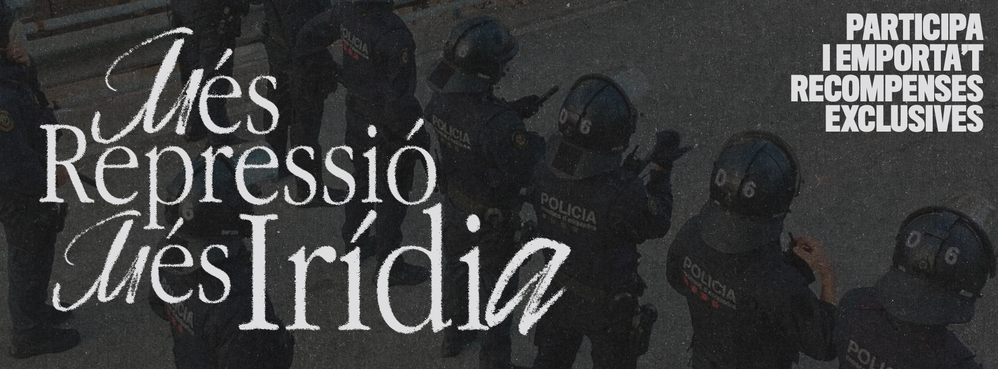 Més repressió, més Irídia