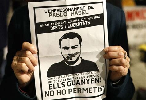 Comunicat Xarxa Dret i Presó | Veten la compareixença de Pablo Hasel al grup de treball sobre millores penitenciàries